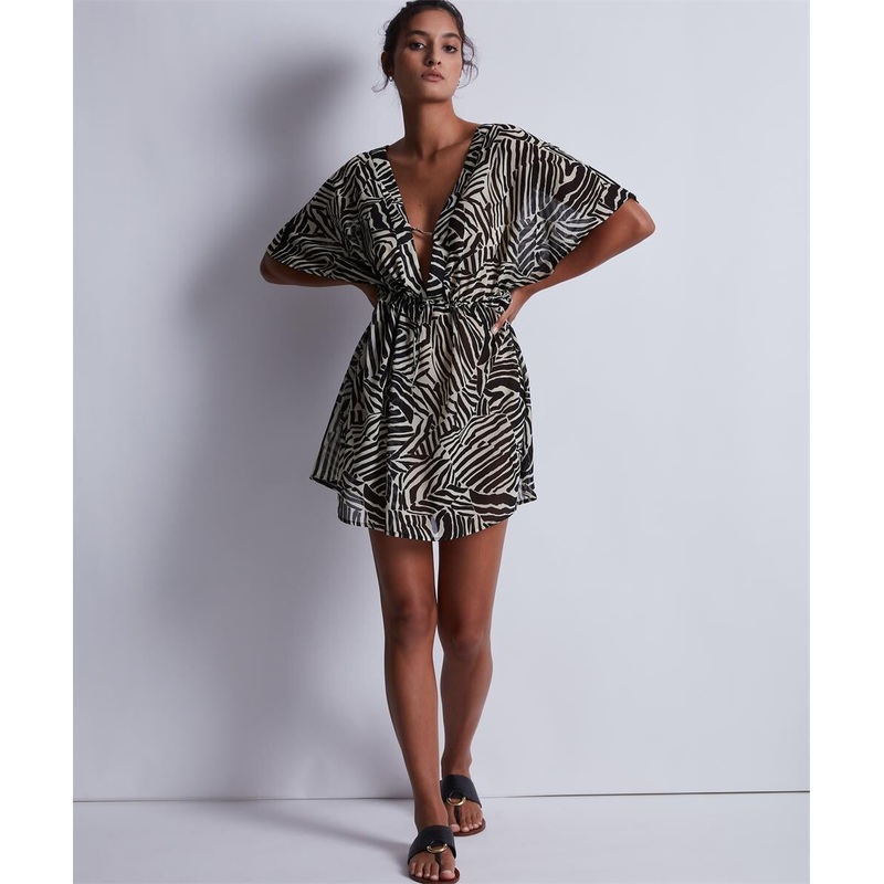 Aubade Swimwear - Sunset Cocktail Tunic Zebra