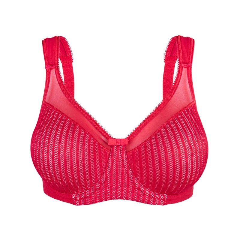 Berlei - Beauty Stripe Smoothing Bra Passion Red