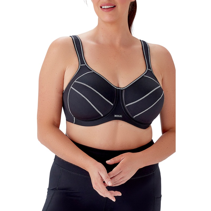 Berlei - Sports Full Support Support Bra Black