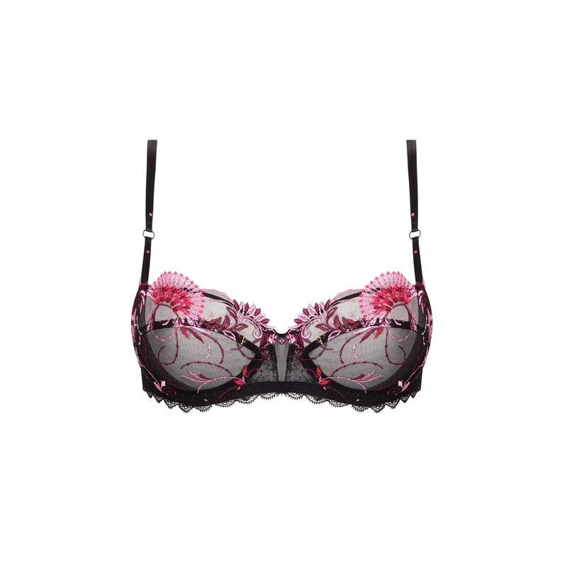 Lise Charmel - Floraison Passion Half Cup Bra Safran Rose