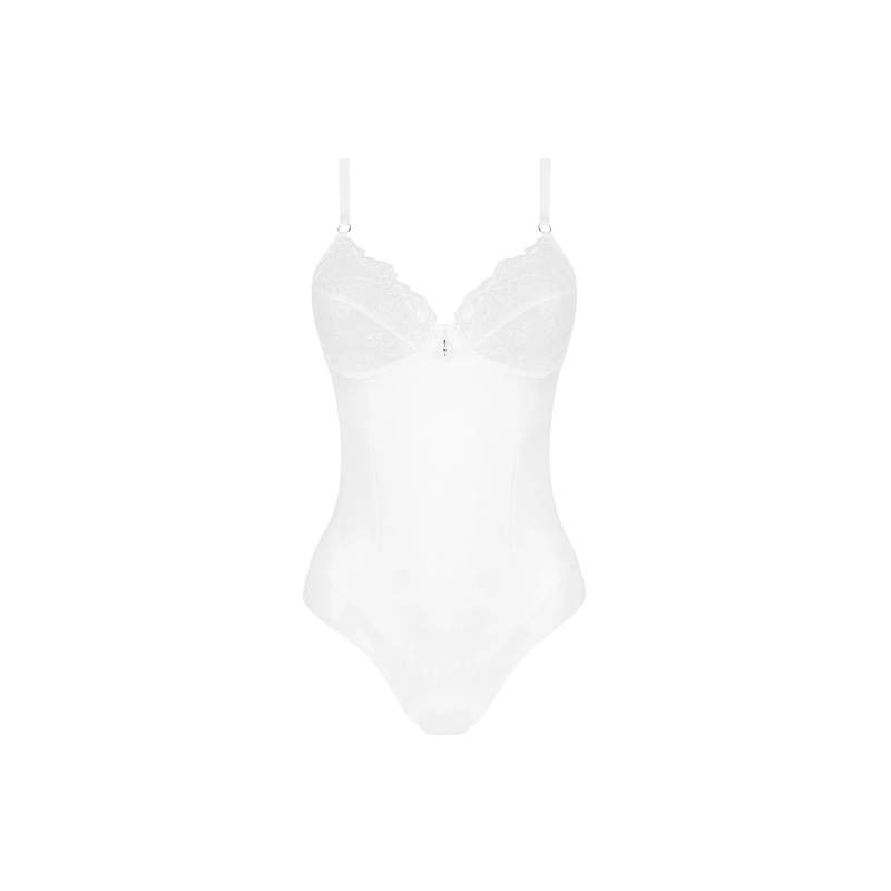 Lise Charmel - Sublime En Dentelle Bodysuit Blanc