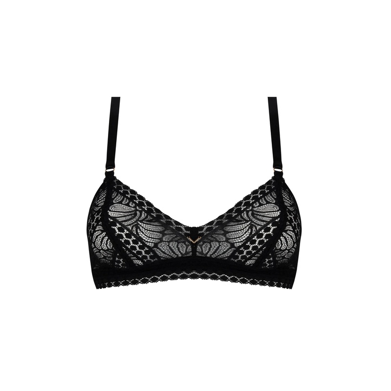 Antigel By Lise Charmel - Atelier Seduction Non-Wired Triangle Noir