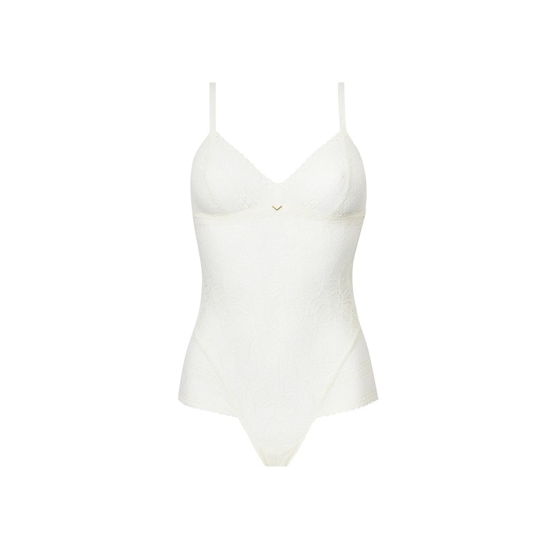Antigel By Lise Charmel - Atelier Seduction Rtw Bodysuit Ecru Nacre