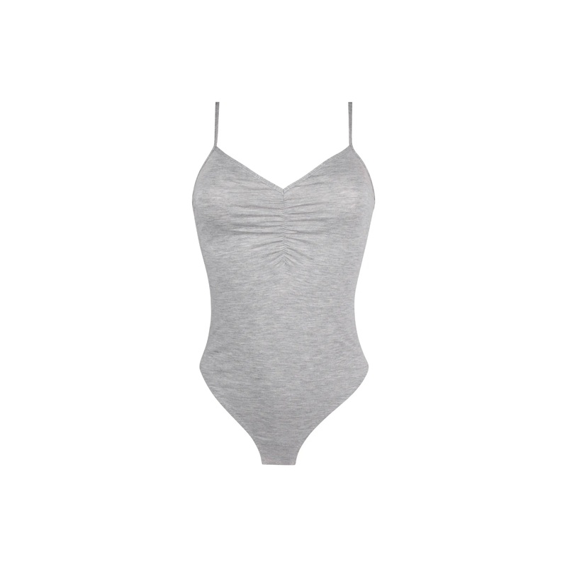 Antigel By Lise Charmel - Simply Perfect Spaghetti Strap Bodysuit Chin Gris