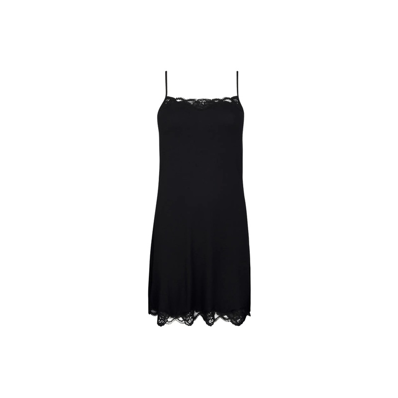 Antigel By Lise Charmel - Simply Perfect Thin Strap Nighty Noir