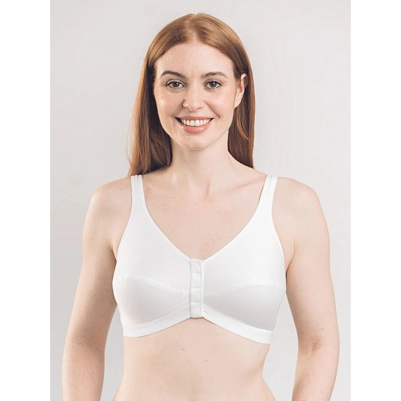 Royce - Comfi-Bra Wireless Stretch Bra White