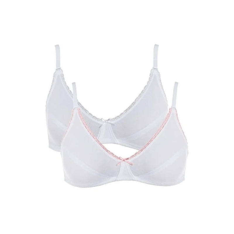 Royce - My First Bra Soft Bra 2-Pack White