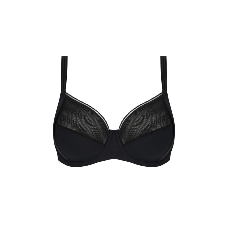 Antigel By Lise Charmel - New Apesanteur 3 Parts Larger Full Cup Noir