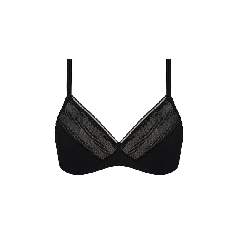 Antigel By Lise Charmel - New Apesanteur Non-Wired Triangle Noir