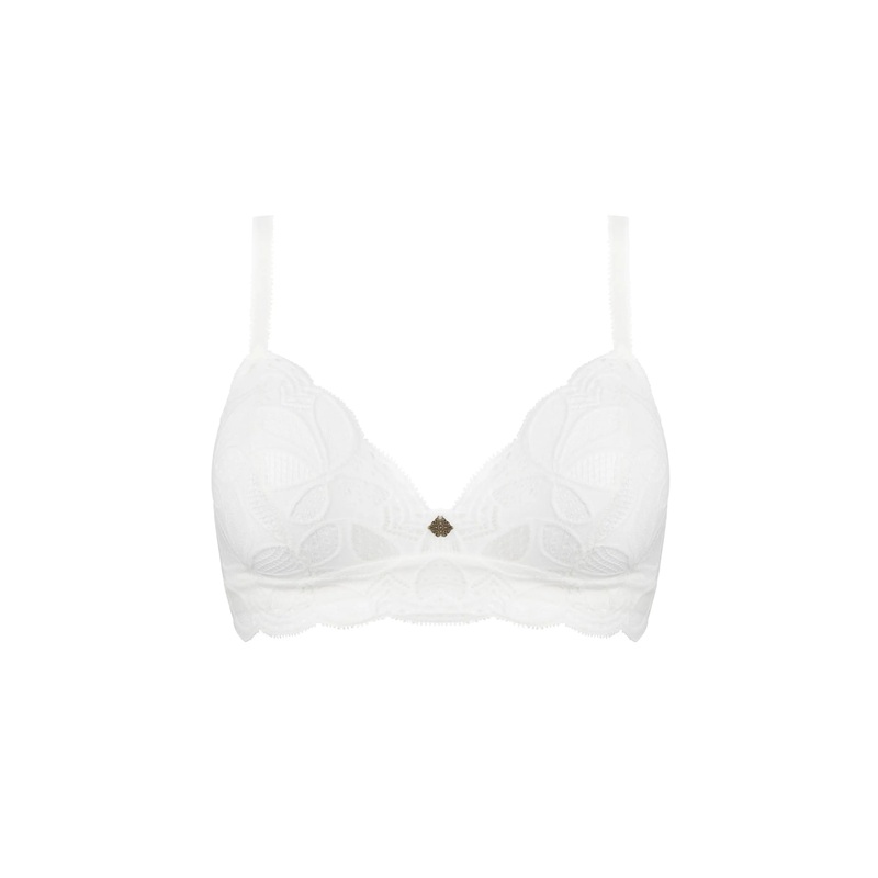 Antigel By Lise Charmel - Stricto Sensuelle Non-Wired Triangle Ecru Nacre