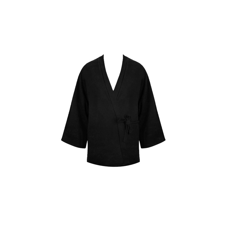Antigel By Lise Charmel - Tressage Graphic Short Negligee Tressage Noir