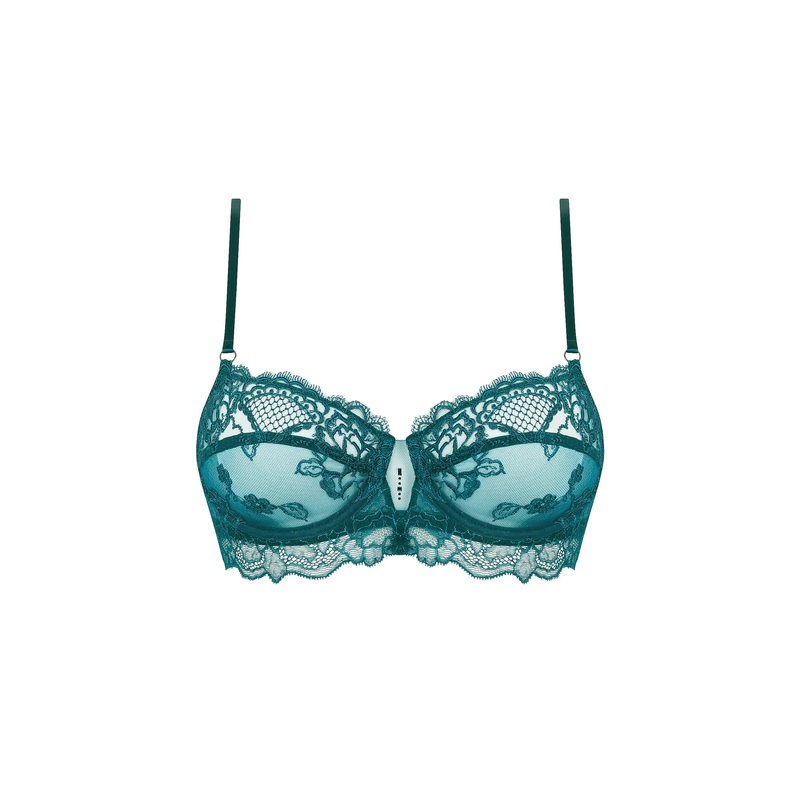 Lise Charmel - Sublime En Dentelle Half Cup Bra Vert Princesse
