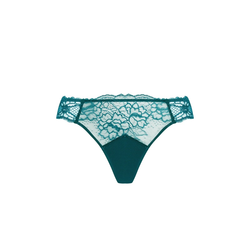 Lise Charmel - Sublime En Dentelle Thong Vert Princesse