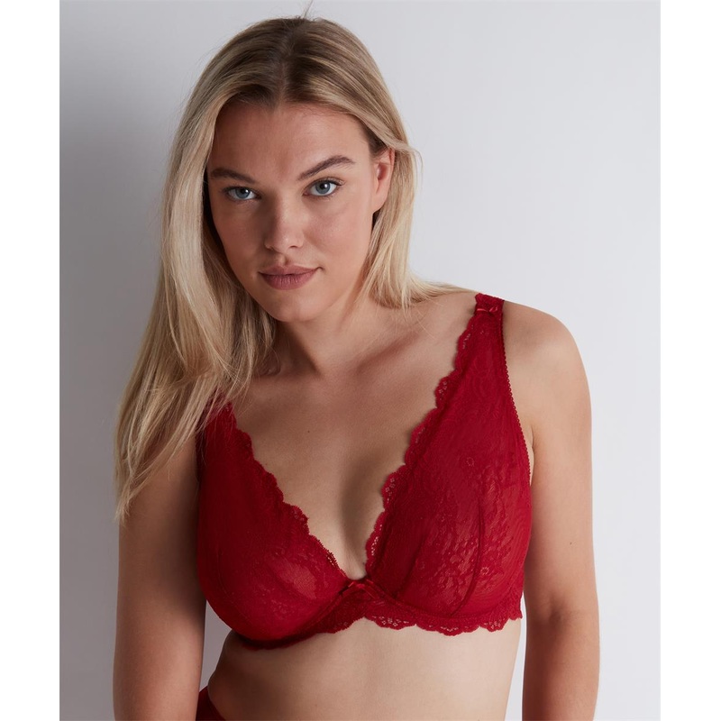 Aubade - Danse Des Sens Triangle Comfort Bra Irresistible Red
