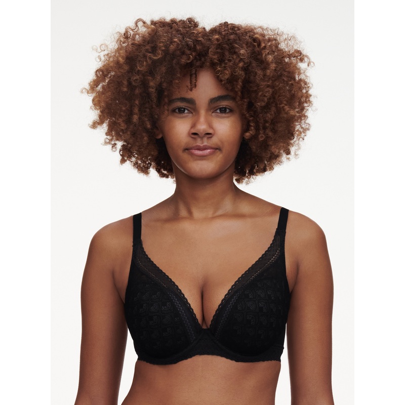 Chantelle - Ace Plunge T-Shirt Bra Black