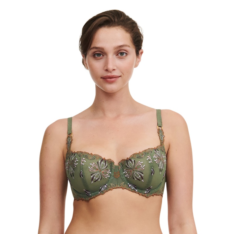 Chantelle - Champs Elysees Balconette Bra Kiwi Multico