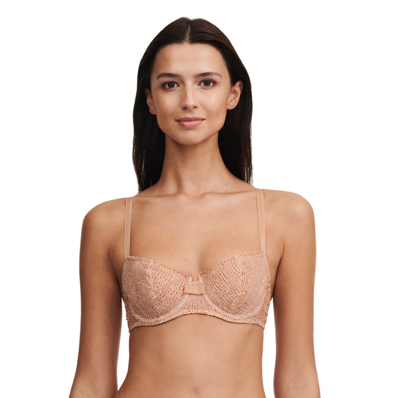 Chantelle - Day To Night Half-Cup Bra Python Lace
