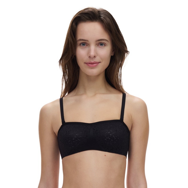 Chantelle Easyfeel - Norah Bandeau Underwired Bra Black