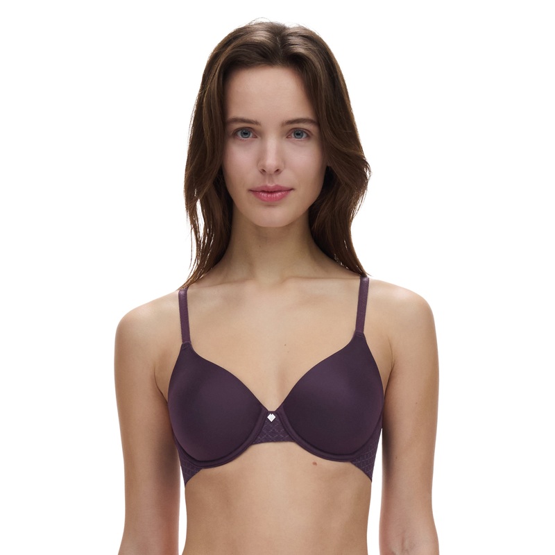 Chantelle Easyfeel - Norah Chic Covering T-Shirt Bra Aubergine