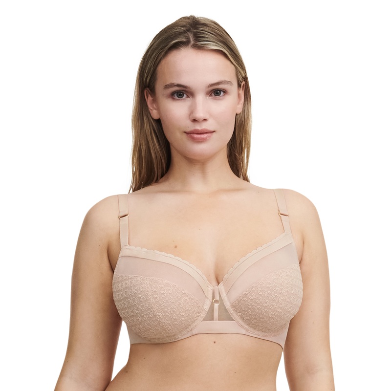 Chantelle - Monogram Underwired Bra Golden Beige