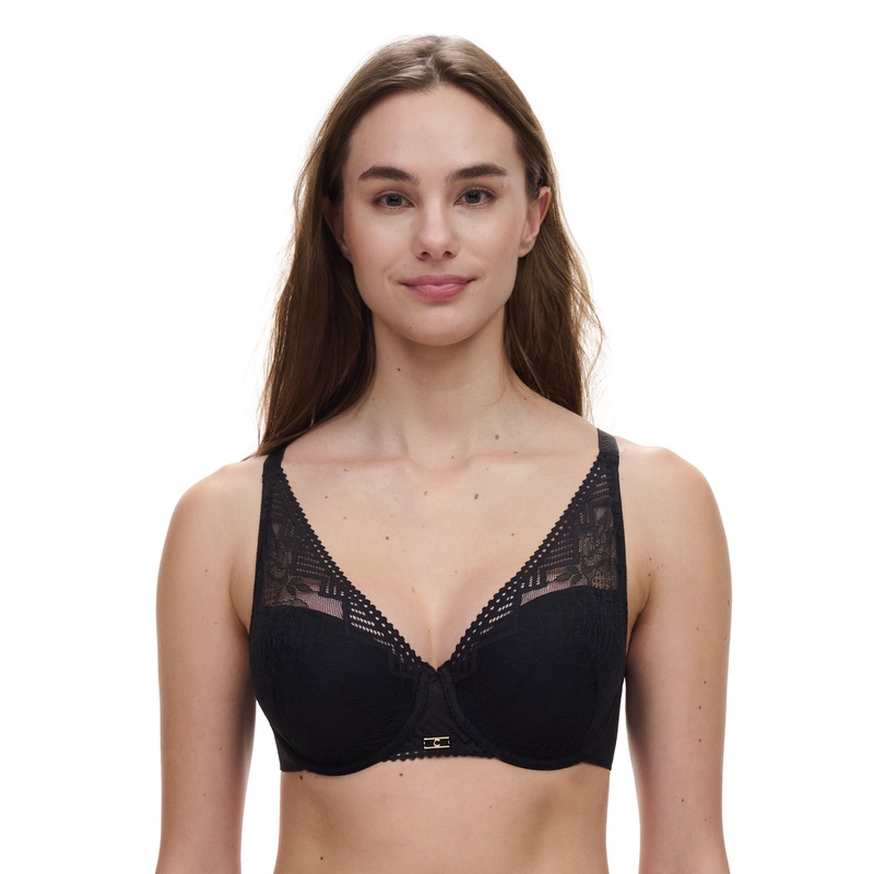 Chantelle - Origins Plunge Spacer Bra Black