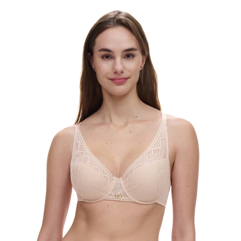 Chantelle - Origins Plunge Spacer Bra Golden Beige