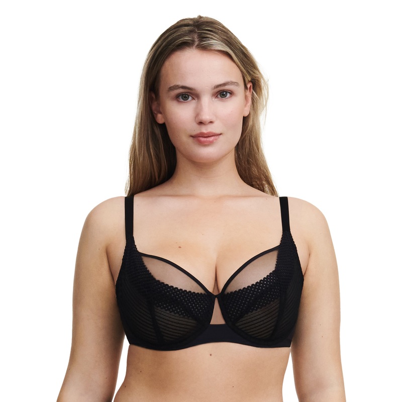 Chantelle - Play Very Covering Underwired Bra Black