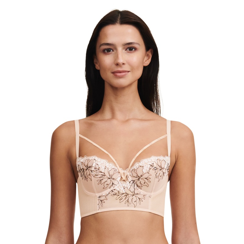 Chantelle - Spice Bustier Clay Nude / Black