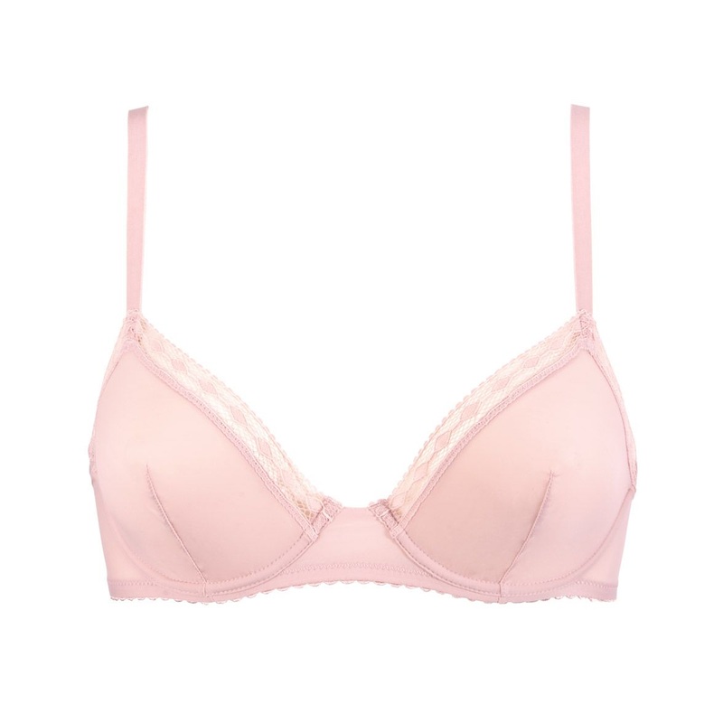 Epure - Satin Seduction Full Cup Bra Havana Rose