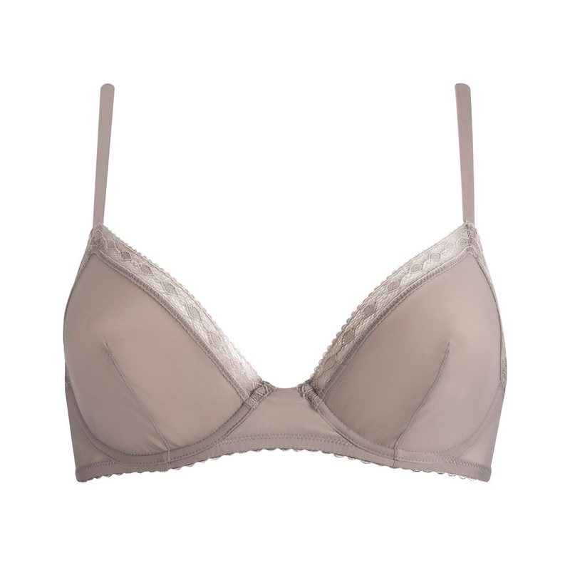 Epure - Satin Seduction Full Cup Bra Warm Taupe