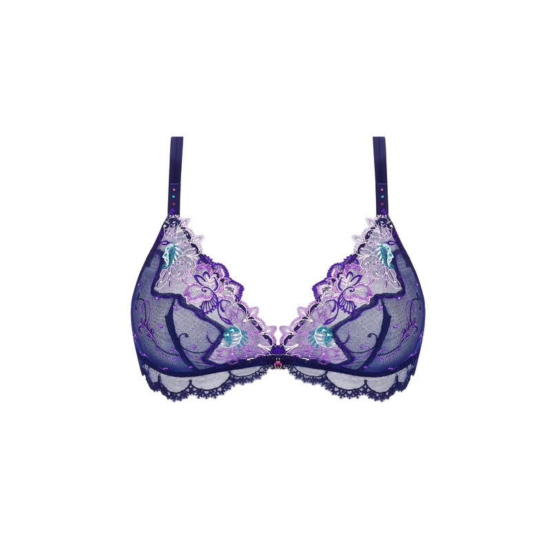 Lise Charmel - Deesse Desirs Non-Wired Triangle Mauve Desir