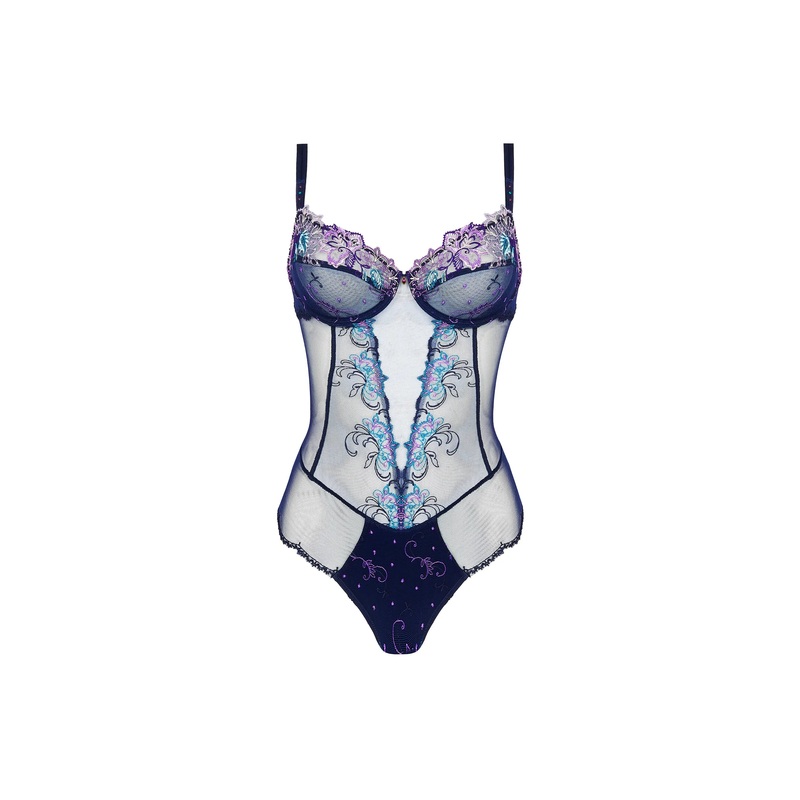 Lise Charmel - Deesse Desirs Thong Bodysuit Mauve Desir