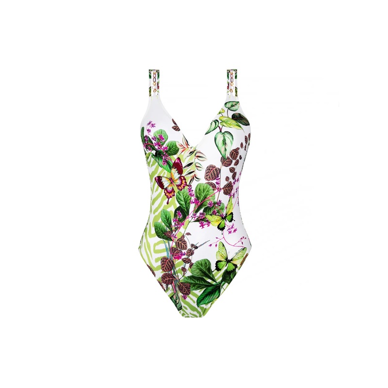 Lise Charmel Swimwear - Envolee Tropicale Non-Wired Swimsuit Lumiere Tropicale