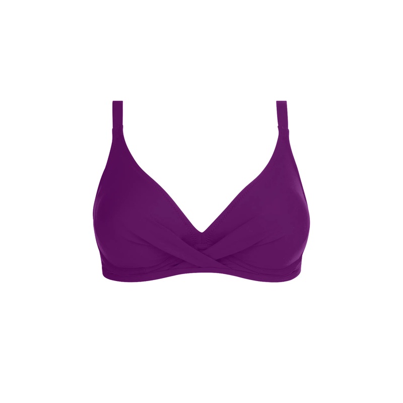 Antigel Swimwear By Lise Charmel - La Chiquissima Half Cup Bikini Mer Amethyste