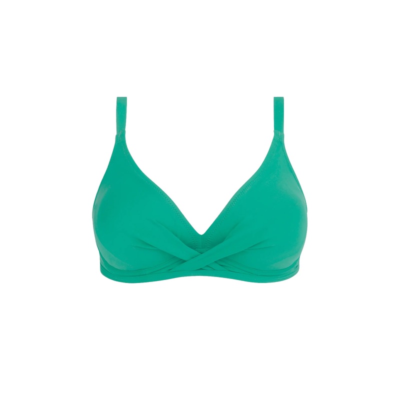 Antigel Swimwear By Lise Charmel - La Chiquissima Half Cup Bikini Mer Emeraude