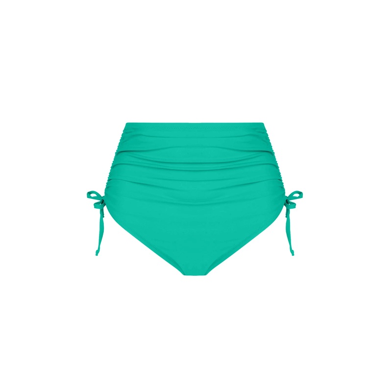 Antigel Swimwear By Lise Charmel - La Chiquissima High Waist Bikini Bottom Mer Emeraude