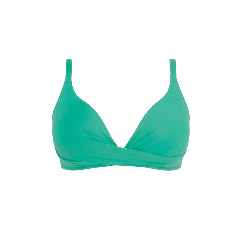 Antigel Swimwear By Lise Charmel - La Chiquissima Non-Wired Contour Cup Bikini Mer Emeraude