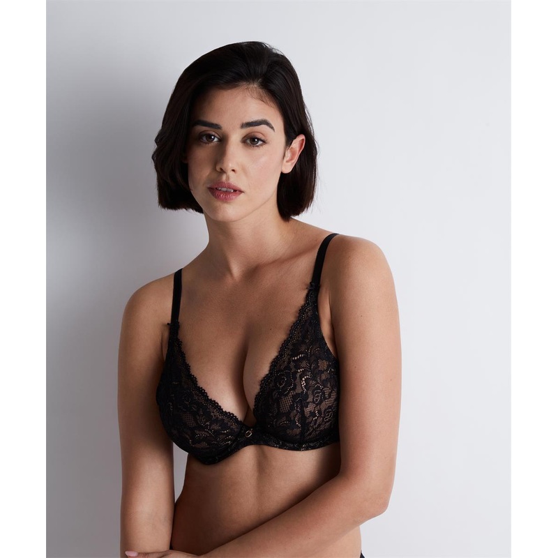 Aubade - Rosessence Triangle Bra Black