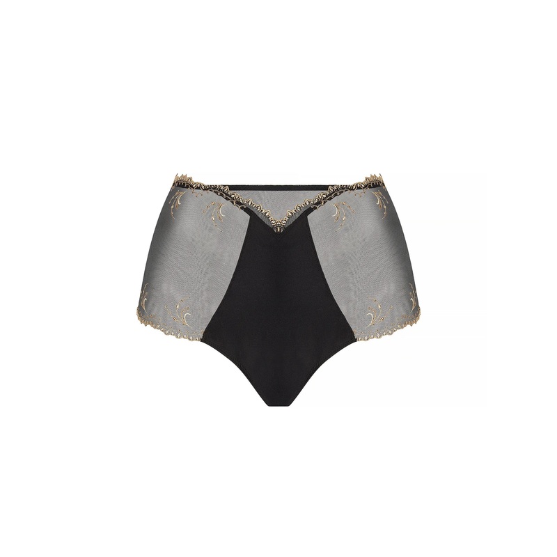Lise Charmel - Eblouissante Icone High Waist Shorty Or Nuit