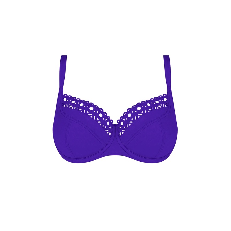 Lise Charmel Swimwear - Ajourage Couture Balconet Bikini Top Iris Couture