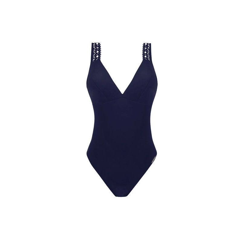 Lise Charmel Swimwear - Ajourage Couture Non Wire Plunge Swimsuit Marina Couture