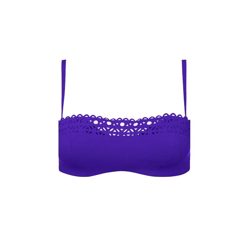 Lise Charmel Swimwear - Ajourage Couture Padded Strapless Iris Couture