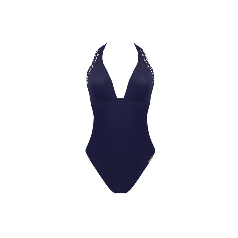 Lise Charmel Swimwear - Ajourage Couture Plunging Back Swimsuit Marina Couture
