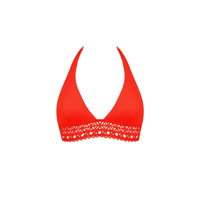 Lise Charmel Swimwear - Ajourage Couture Triangle Bikini Orange Couture