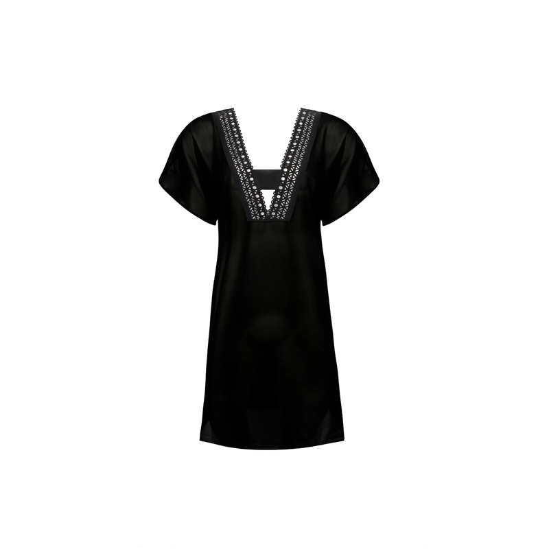 Lise Charmel Swimwear - Ajourage Couture Tunic Beach Cover-Up Noir