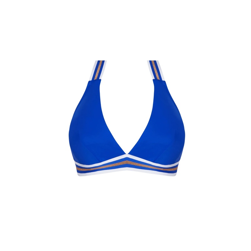 Lise Charmel Swimwear - Energie Nautique N/W Crossed Back Triangle Bikini Top Surf Nautique