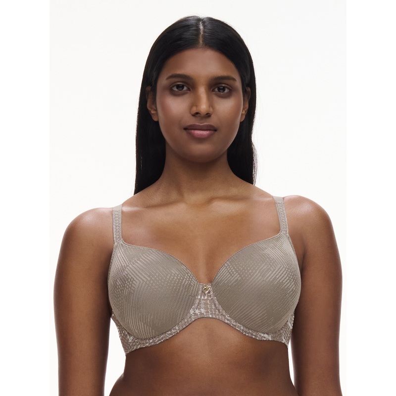 Chantelle - Intrigue Covering Memory Bra Safari Grey