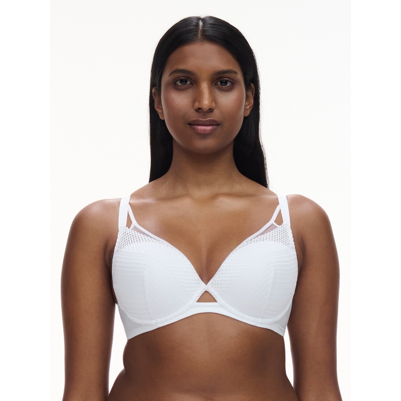 Chantelle - Play Plunge T-Shirt Bra White