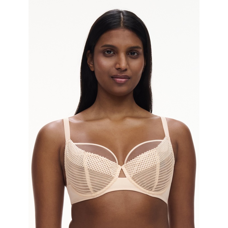 Chantelle - Play Very Covering Underwired Bra Golden Beige