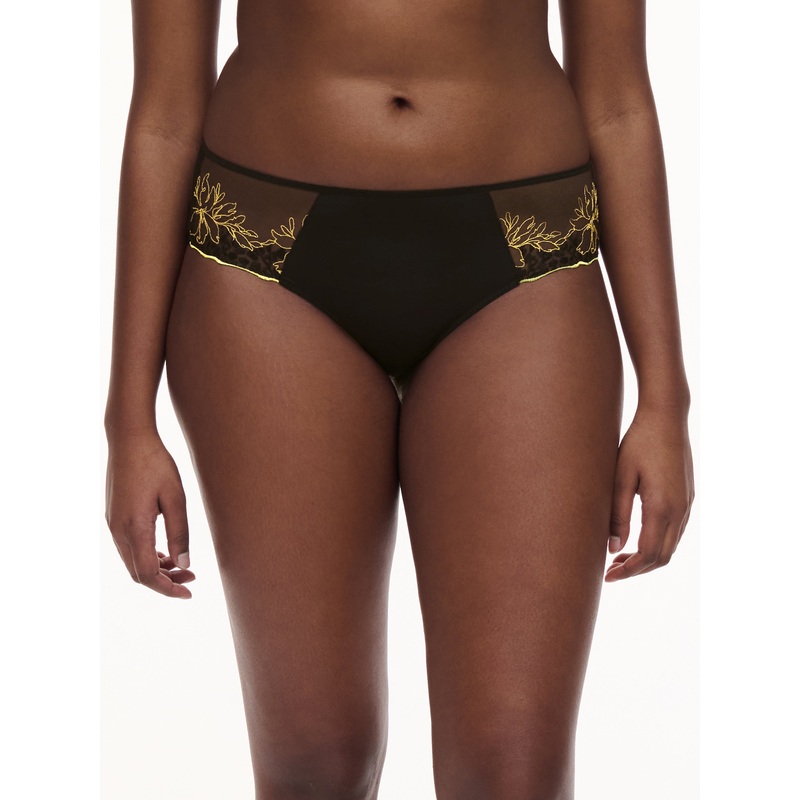 Chantelle - Spice Revealing Shorty Black / Yellow